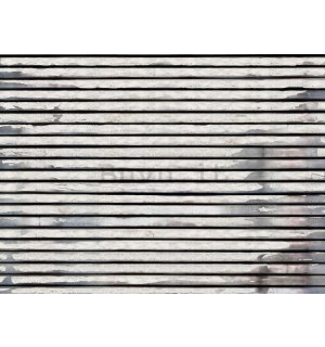 Fotomurale: Pareti di legno (4) - 232x315 cm