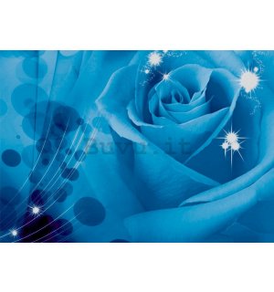 Quadro su tela: Rosa blu (1) - 75x100 cm