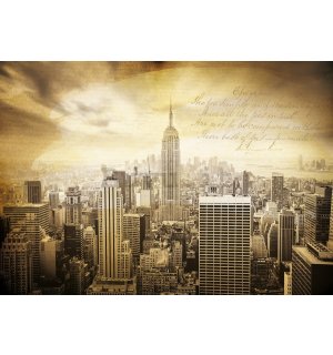 Quadro su tela: Manhattan (vintage) - 75x100 cm