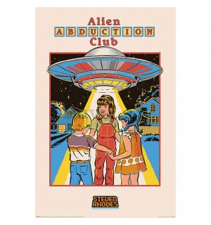 Poster - Steven Rhodes, Alien Abduction Club