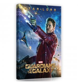 Quadro su tela: Guardians of The Galaxy Star-Lord - 40x60 cm