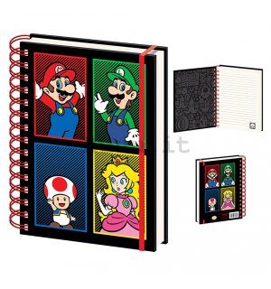 Bloc-notes - Super Mario (4 Colour)