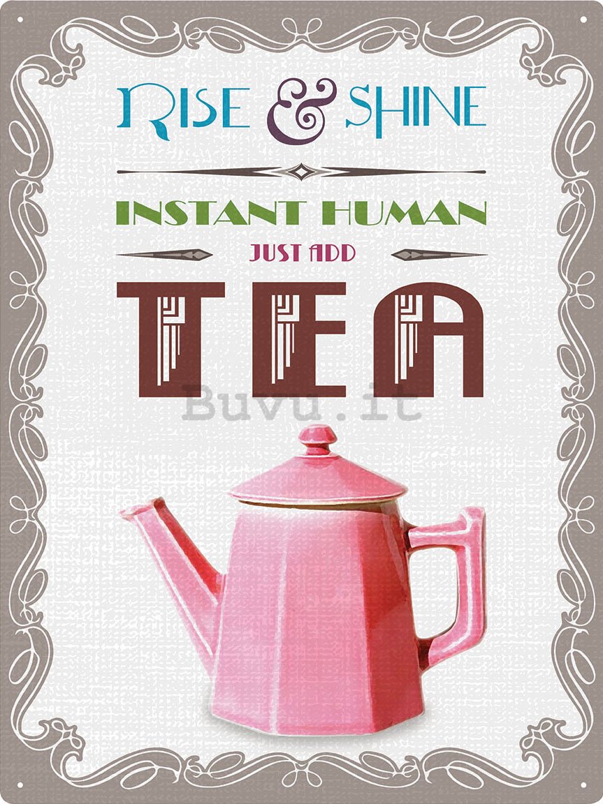Targa in latta - Just add Tea