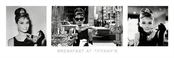 Poster - Breakfast at Tiffany's (triptych)