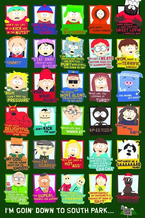 Poster - South Park (personaggi)