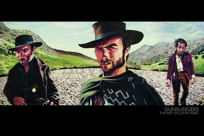 Poster - Gunslingers, Justin Reed