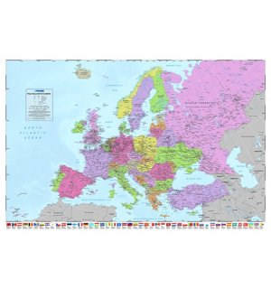 Poster - Europe Map