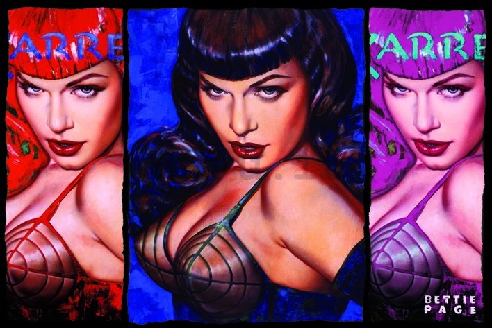 Poster - Bettie Page (Colours)