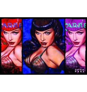 Poster - Bettie Page (Colours)