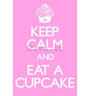 Poster - Keep Calm (Cupcake)