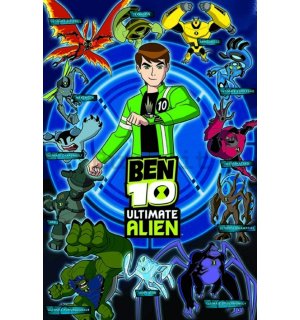 Poster - Ben 10 Ultimate Alien (Aliens)