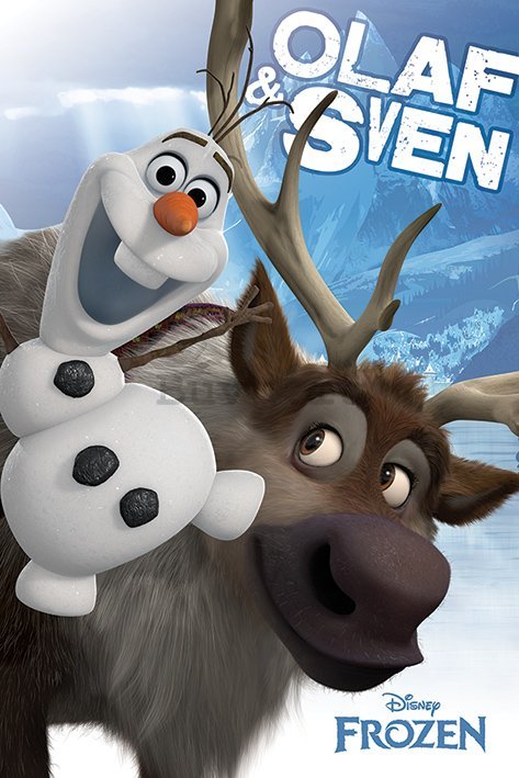Poster - Frozen (Olaf & Sven)