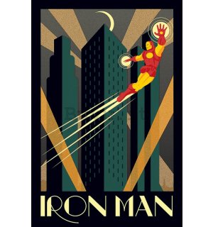Poster - Ironman (Art Deco)