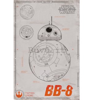Poster - Star Wars VII (BB-8)