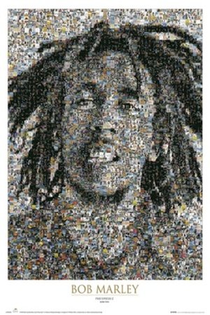 Poster - Bob Marley mosaic (2)