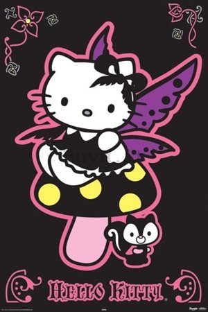 Poster - Hello Kitty gothic