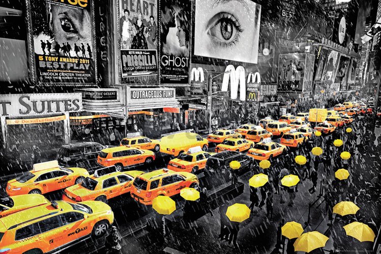 Poster - New York (ombrelli)