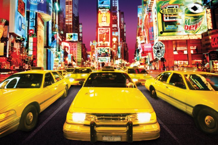 Poster - New York Taxi (Times Square)