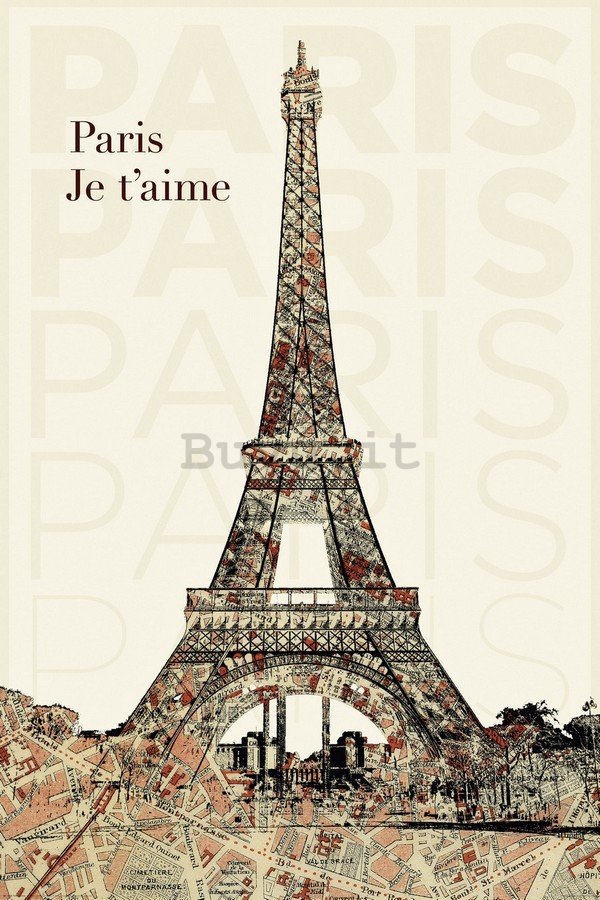 Poster - Paris, je t'aime