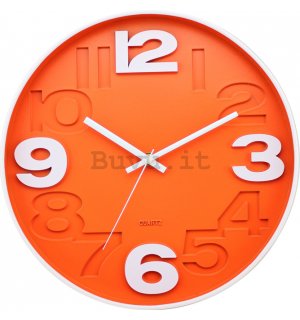Orologio da parete: Arancione - 30 cm