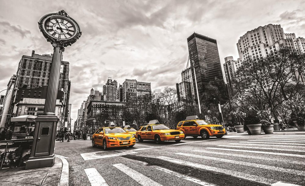Fotomurale: New York (Taxi) - 254x368 cm