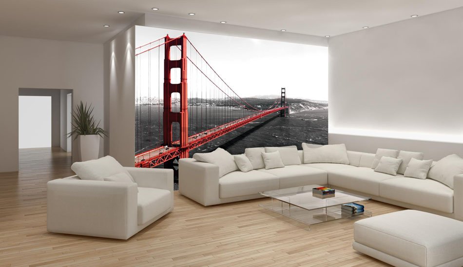 Fotomurale: Golden Gate Bridge (1) - 254x368 cm