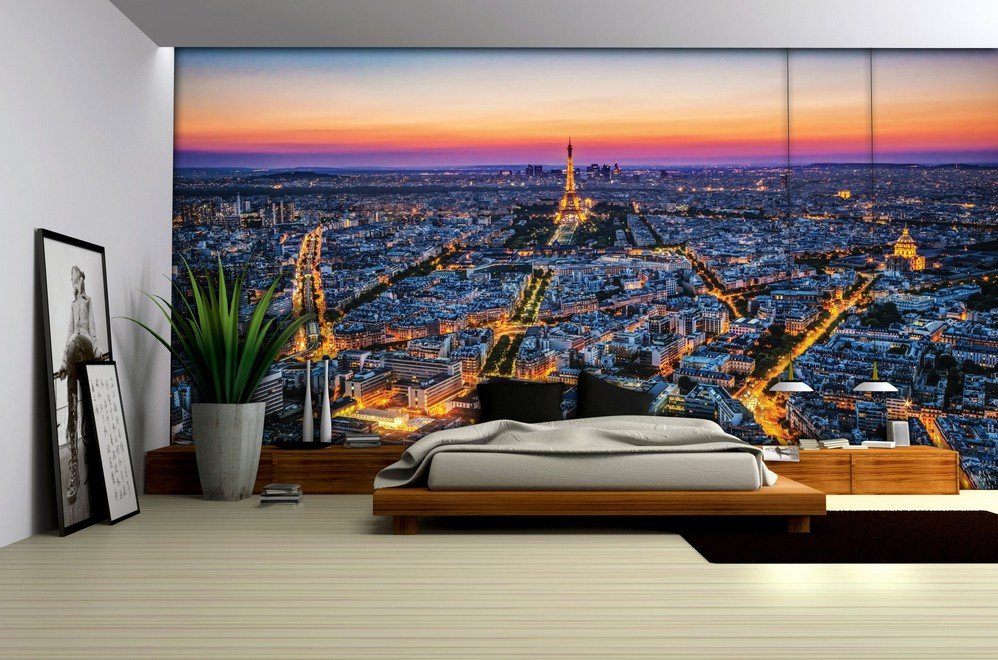 Fotomurale: Parigi di notte - 254x368 cm