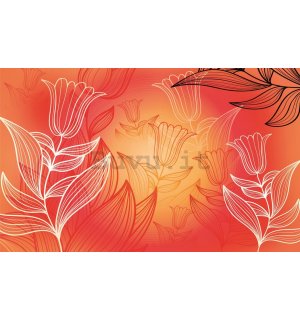 Fotomurale: Tulipani (motivo) - 254x368 cm