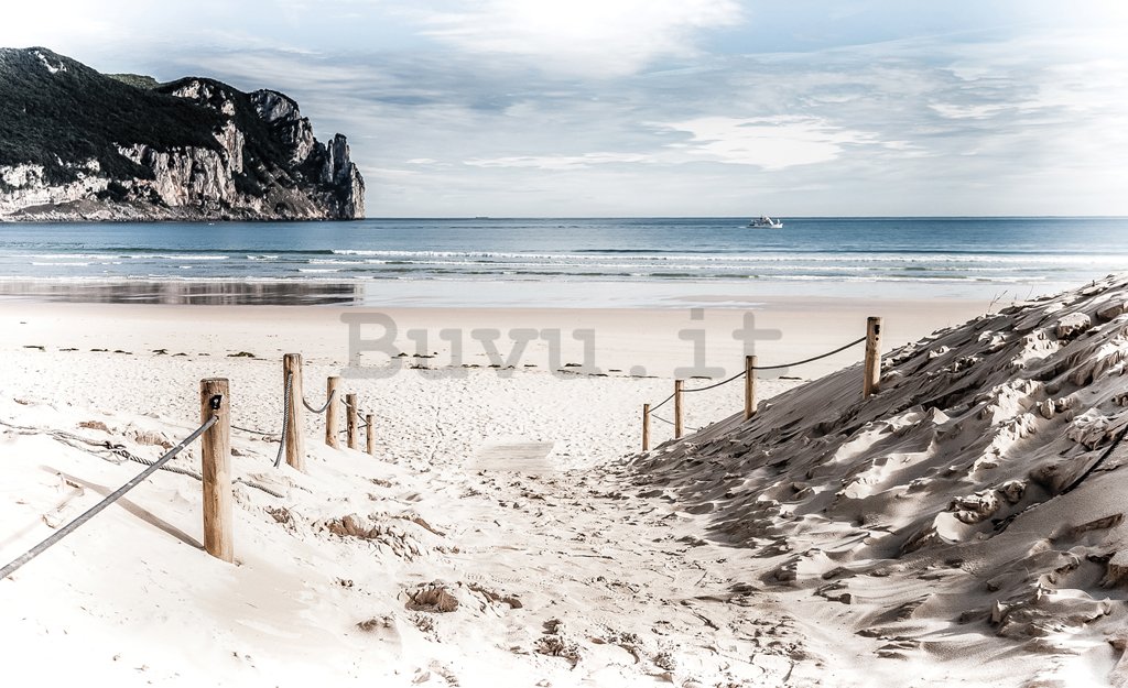 Fotomurale: Spiaggia sabbiosa - 254x368 cm