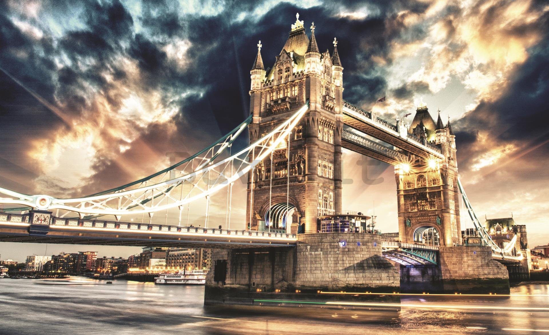 Fotomurale: Tower Bridge (3) - 254x368 cm