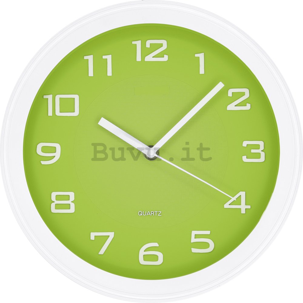 Orologio da parete: Classico (verde) - 28 cm