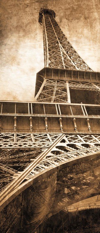 Fotomurale: Torre Eiffel (3) - 211x91 cm