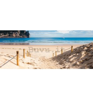 Fotomurale: Spiaggia sabbiosa (2) - 104x250 cm