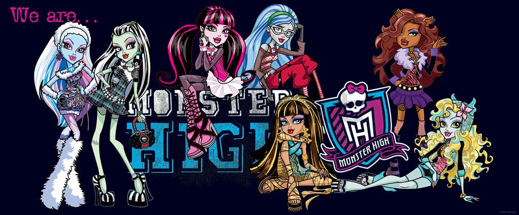 Fotomurale: Monster High (5) - 104x250 cm