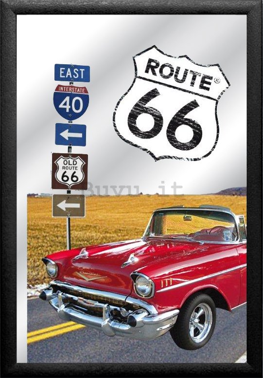 Specchio - Route 66 (1957 Chevrolet Belair)
