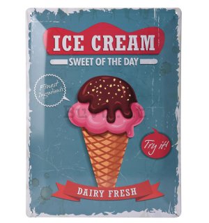 Targa in latta - Icecream (Sweet of the Day)