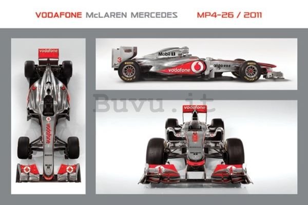 Poster - Vodafone McLaren Mercedes MP4-26 (1)