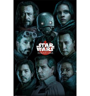 Poster - Star Wars Rogue One (personaggi)