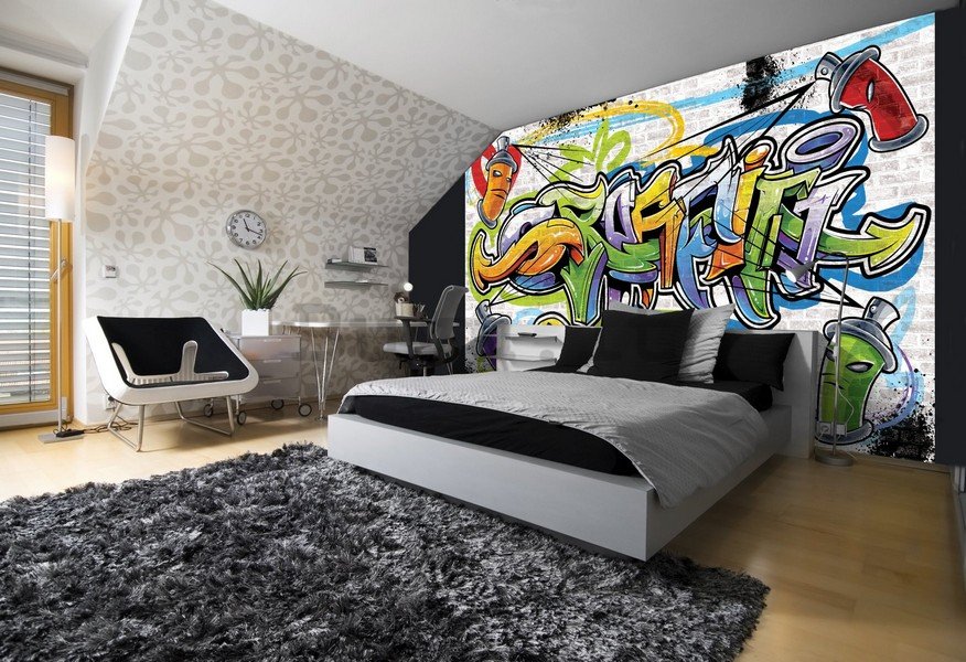 Fotomurale: Graffiti (5) - 184x254 cm