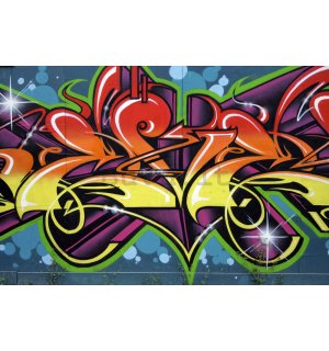 Fotomurale: Graffiti (1) - 184x254 cm
