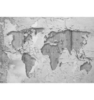 Fotomurale: Mappa del mondo artistica (2) - 184x254 cm