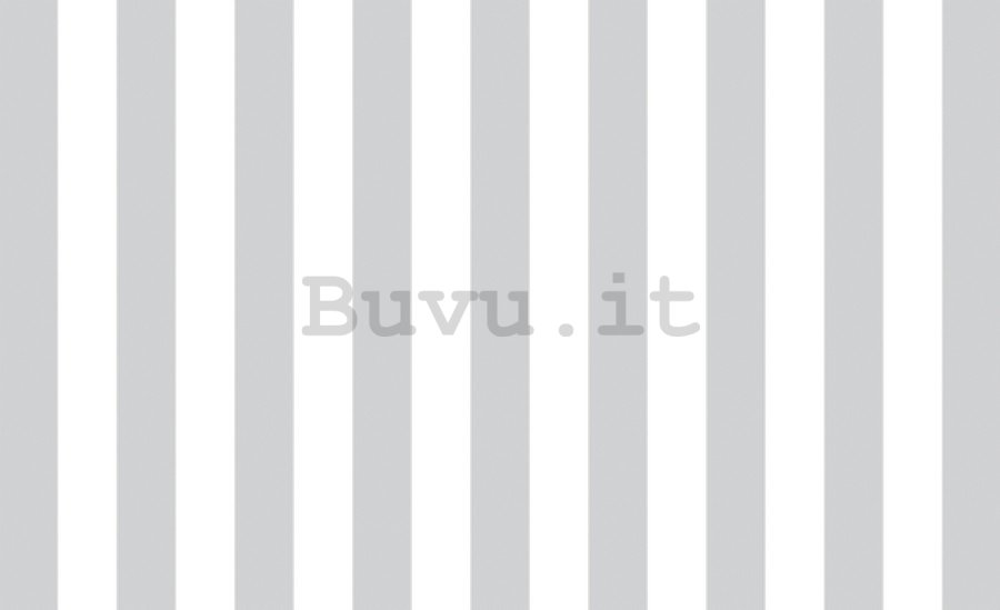 Fotomurale: Strisce bianche e grigie (1) - 184x254 cm