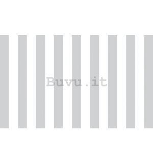 Fotomurale: Strisce bianche e grigie (1) - 254x368 cm