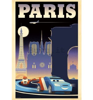 Fotomurale: Cars 2 Paris (pubblicita) - 184x254 cm