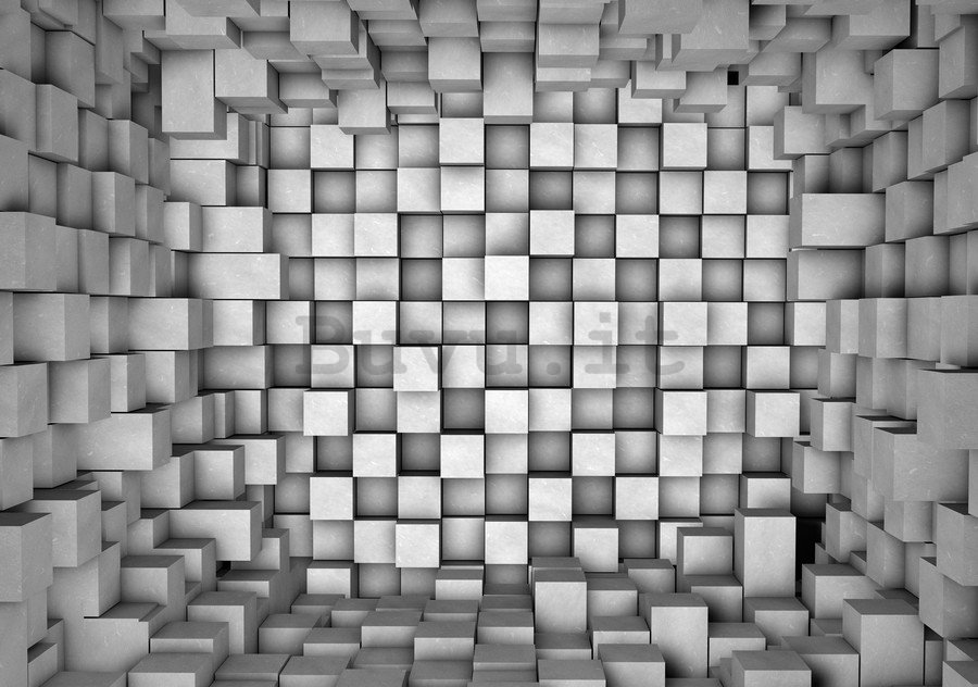 Fotomurale: Spazio cubico - 184x254 cm