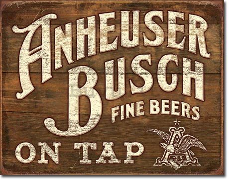 Targa in latta - Anheuser-Busch (Fine Beer)