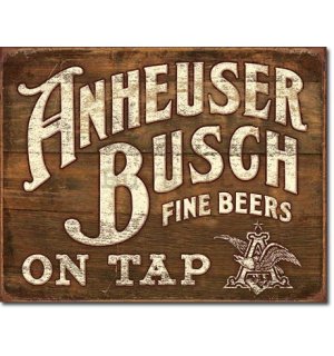 Targa in latta - Anheuser-Busch (Fine Beer)