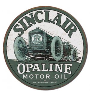 Targa in latta - Sinclair (Opaline Motor Oil)