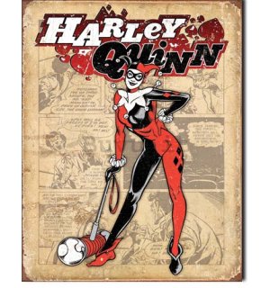 Targa in latta - Harley Quinn (1)