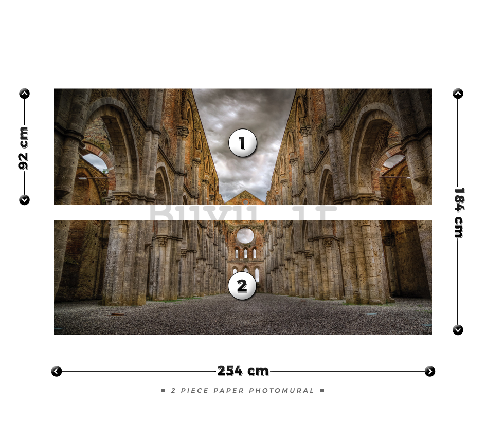 Fotomurale: Cattedrale - 184x254 cm